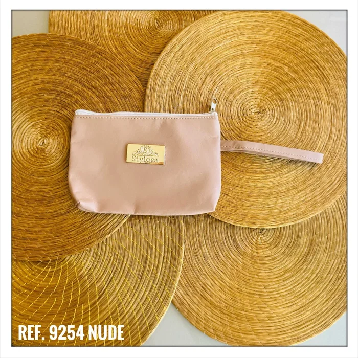 nude sand Porta celular bolsa de mao bag carteira