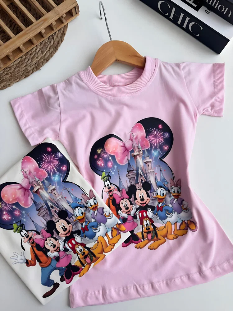 T-shirt Menina Dior - CABIDE ROSA KIDS ATACADO