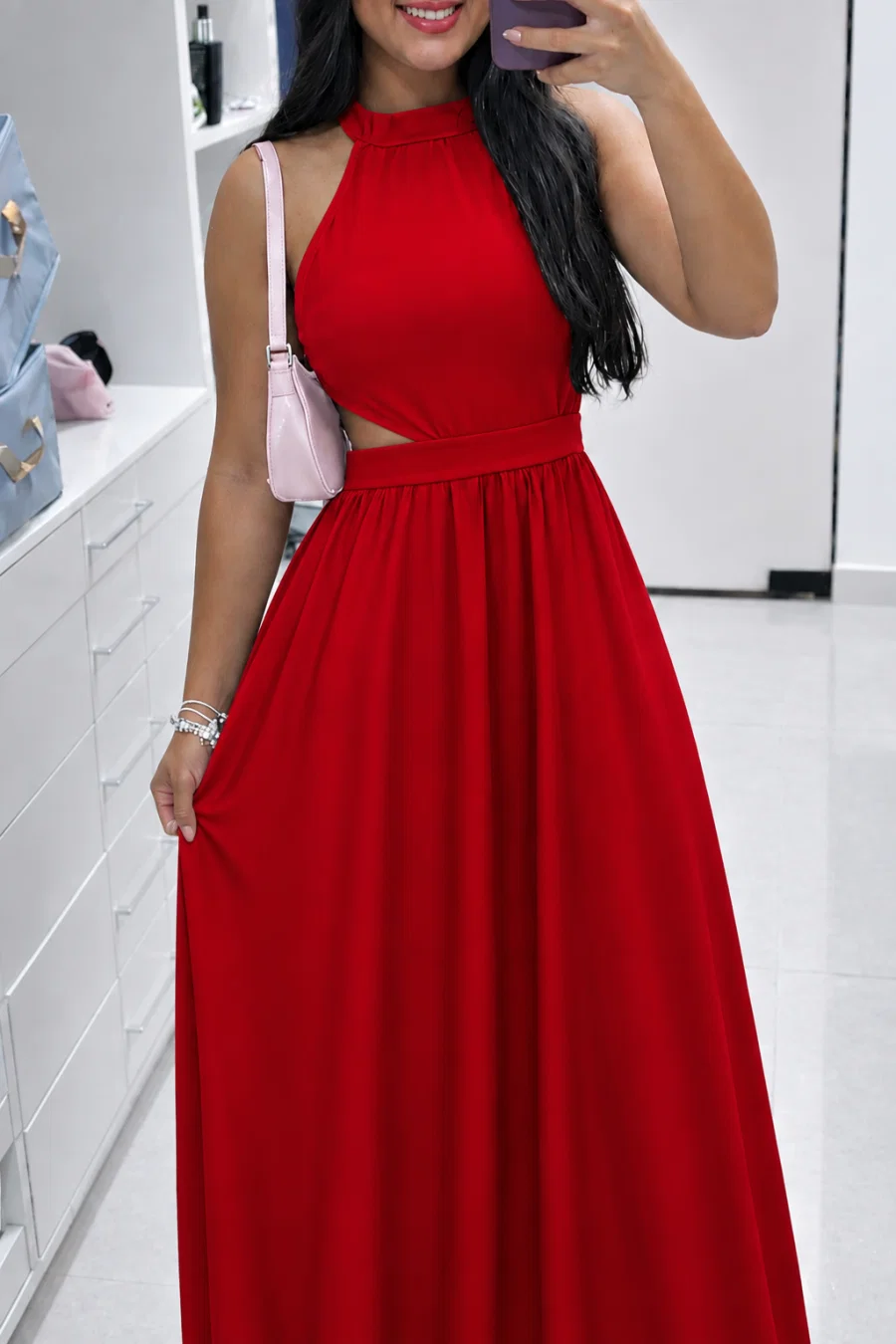 VESTIDO ESTELA VERMELHO
