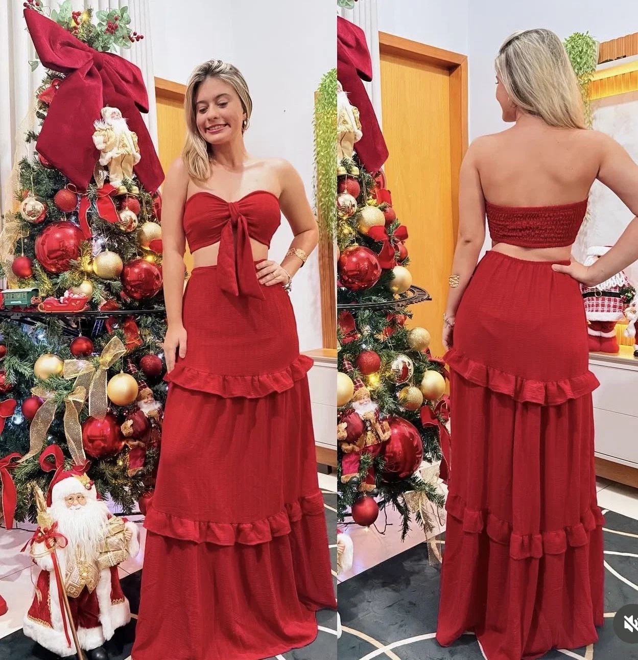 CONJUNTO PATY VERMELHO